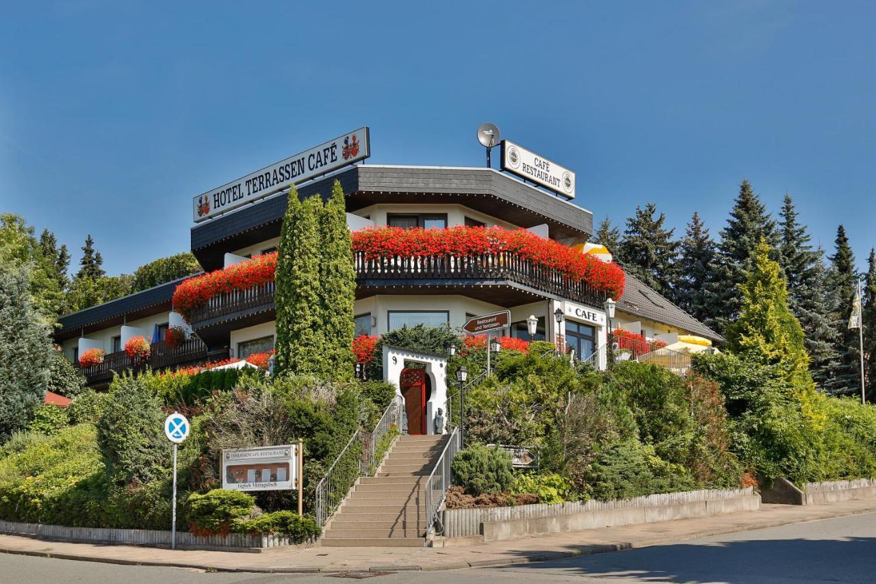 Themen Hotel Terrassen Cafe Bad Munder am Deister Exterior photo